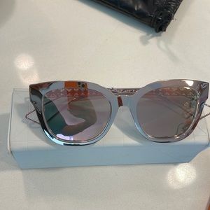Dior rose gold sunglasses
